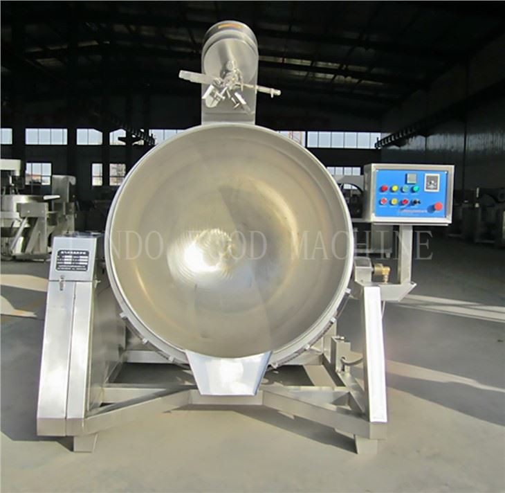 Steam Jacketed Cooking Kettle With Agitator
