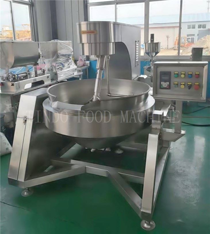 Steam Jacketed Cooking Kettle With Agitator