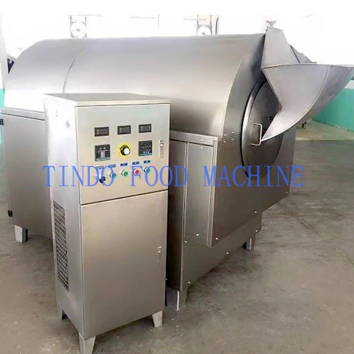 Electric Induction Chickpea Roaster Machine
